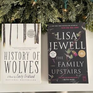 Paperback book bundle: History of Wolves & The Family Upstairs